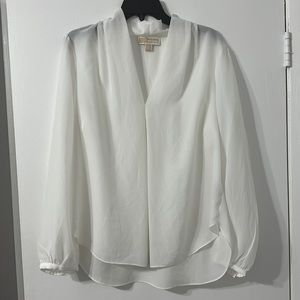 Michael Kors white Blouse XL